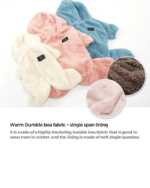 Dachshund Fit Boa Fleece Onesie - Image 13