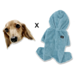 Dachshund Fit Boa Fleece Onesie