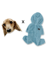 Dachshund Fit Boa Fleece Onesie